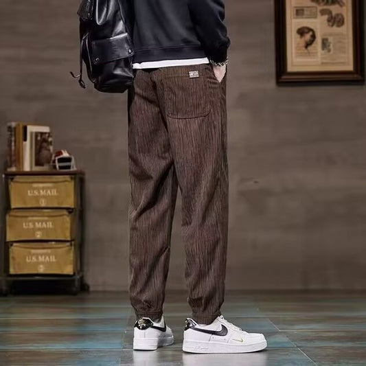 Men's Autumn Elastic-waist Jogger Pants